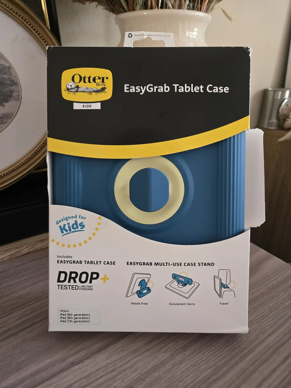 OtterBox EasyGrab Kids Tablet Case - Blue NEW